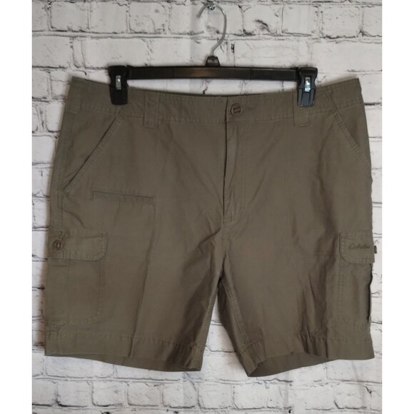 Columbia Women's Tan Cargo Shorts - Picture 1 of 9